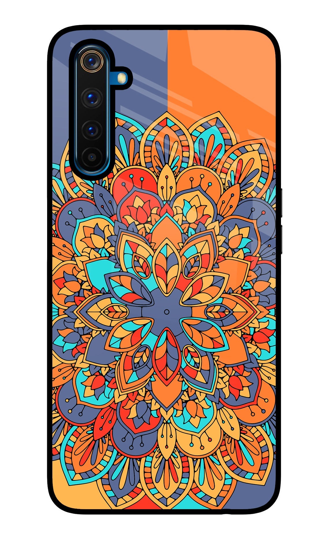 Color Mandala Realme 6 Pro Glass Case