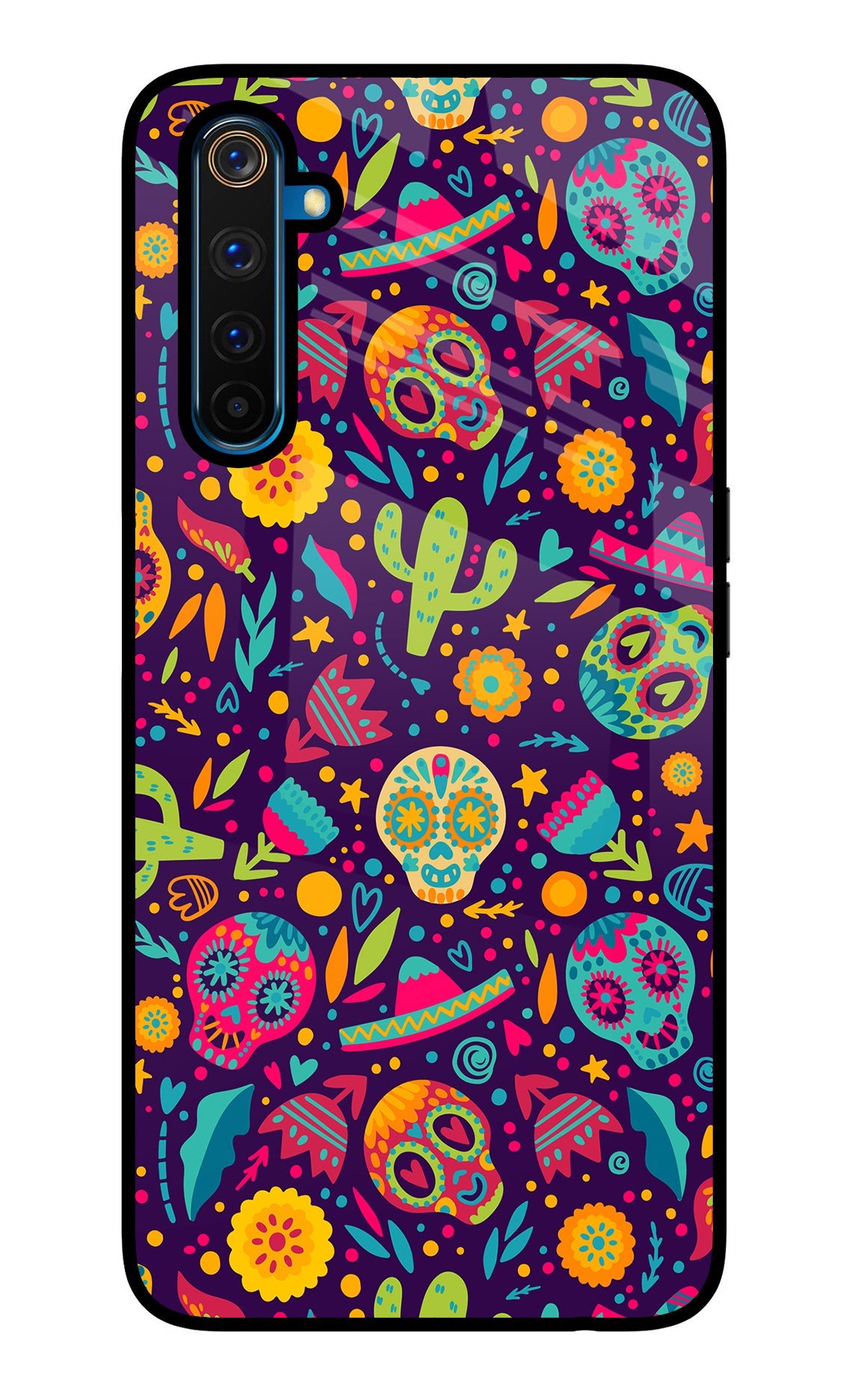 Mexican Design Realme 6 Pro Glass Case