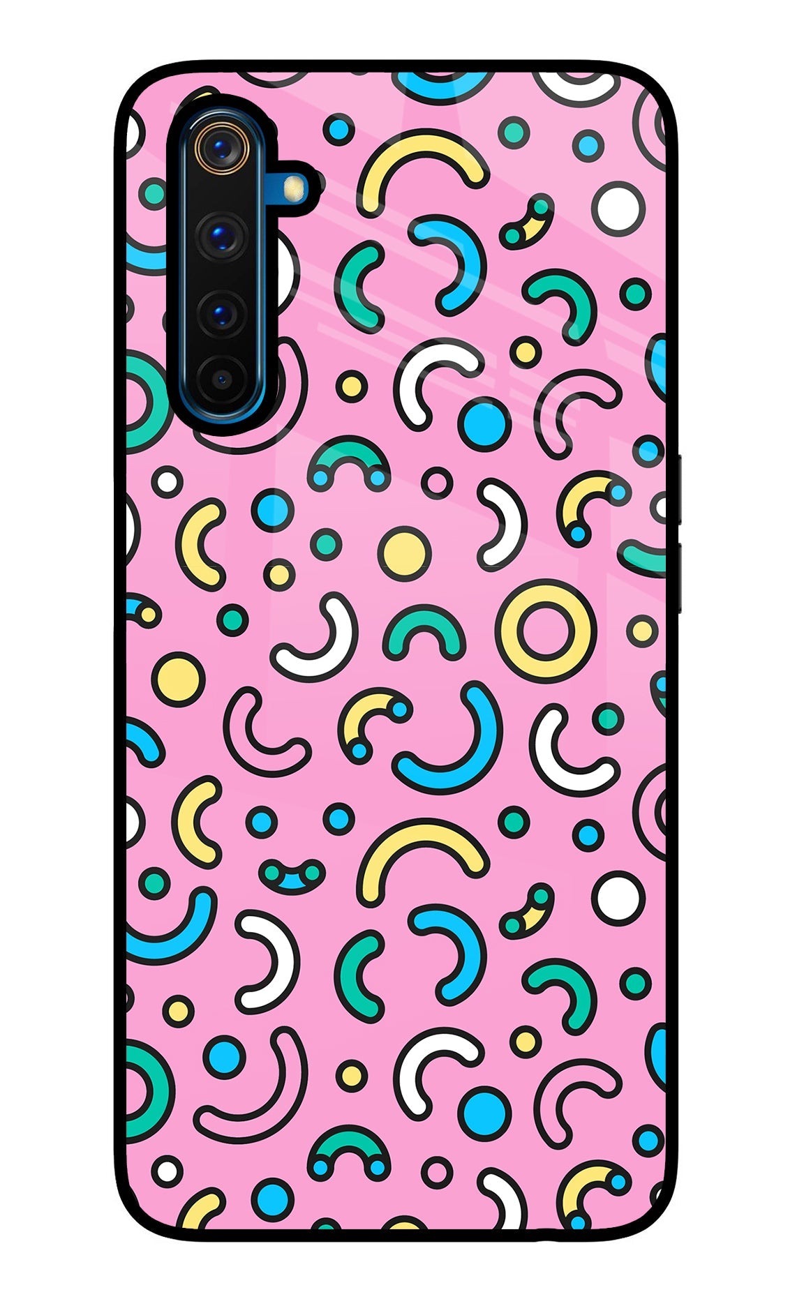 Memphis Design Realme 6 Pro Back Cover