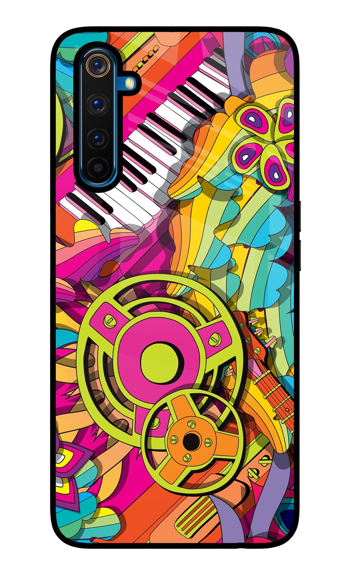 Music Doodle Realme 6 Pro Back Cover