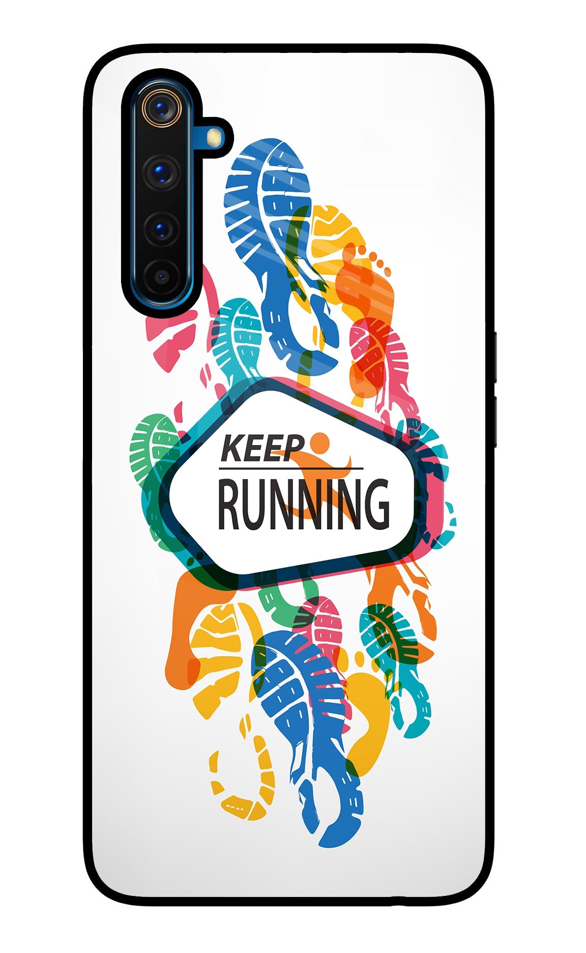 Keep Running Realme 6 Pro Back Cover