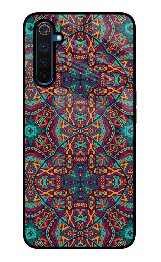 Colour Mandala Realme 6 Pro Glass Case