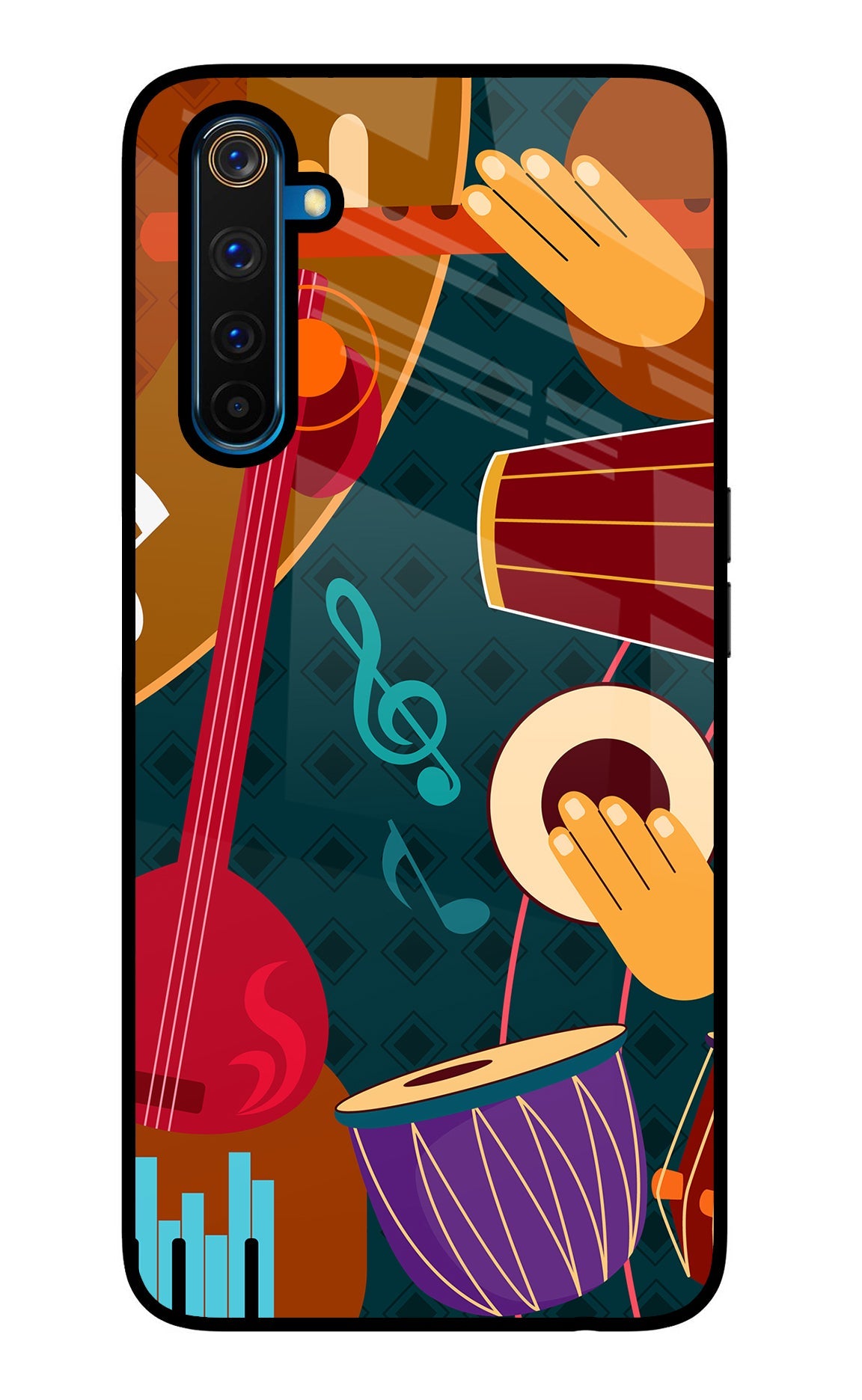 Music Instrument Realme 6 Pro Back Cover