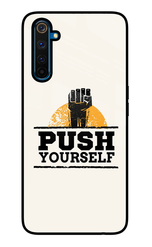 Push Yourself Realme 6 Pro Glass Case