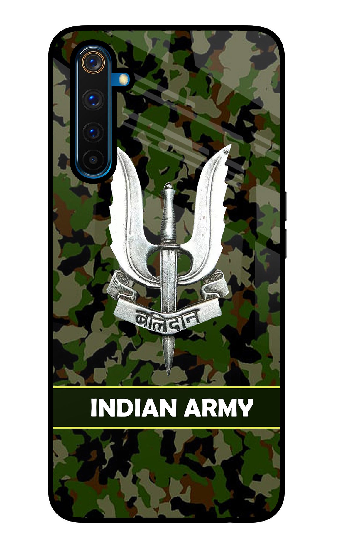 Balidan Indian Logo Realme 6 Pro Back Cover