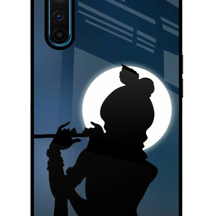 Shri Krishna Silhouette Realme 6 Pro Glass Case