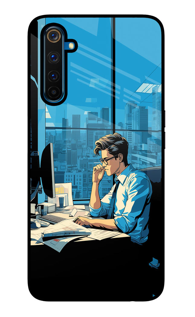 Focused Hustler (AI Generated) Realme 6 Pro Glass Case