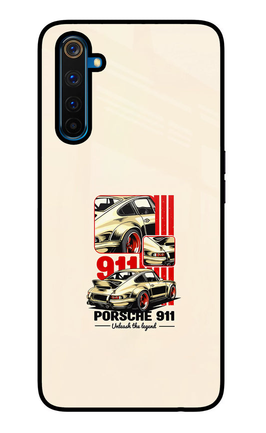 Classic Porsche 911 Realme 6 Pro Glass Case