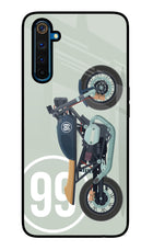Classic Cafe Racer 99 Realme 6 Pro Glass Case