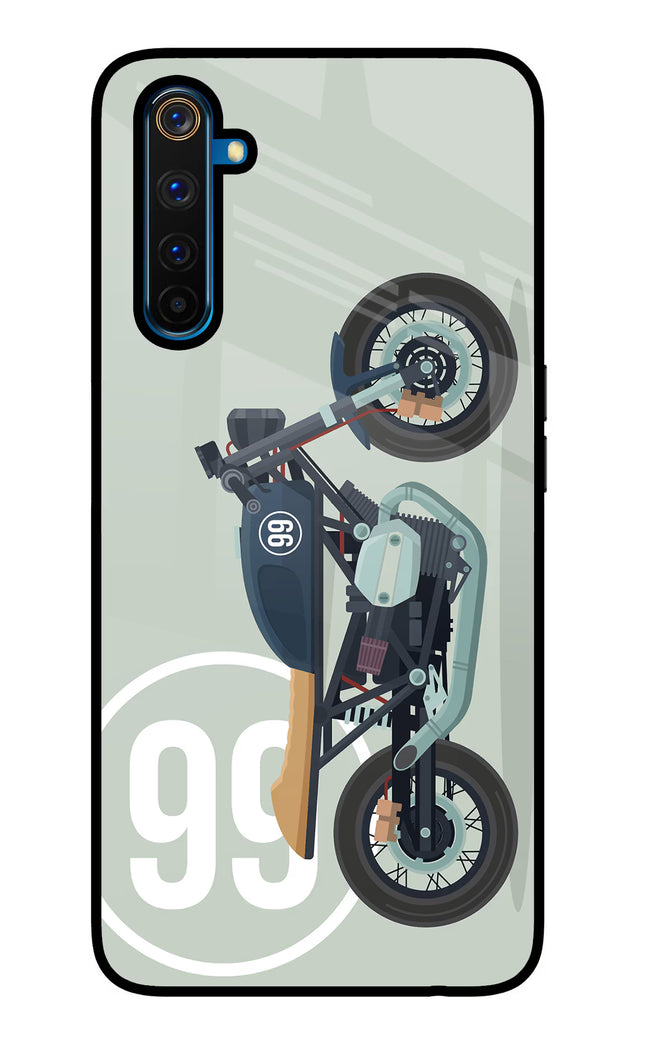 Classic Cafe Racer 99 Realme 6 Pro Glass Case