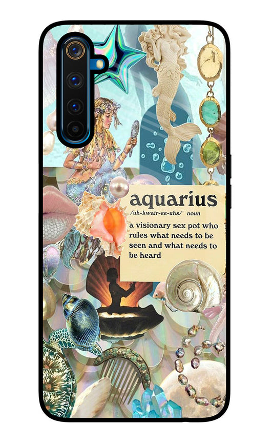 Aquarius Zodiac Realme 6 Pro Glass Case