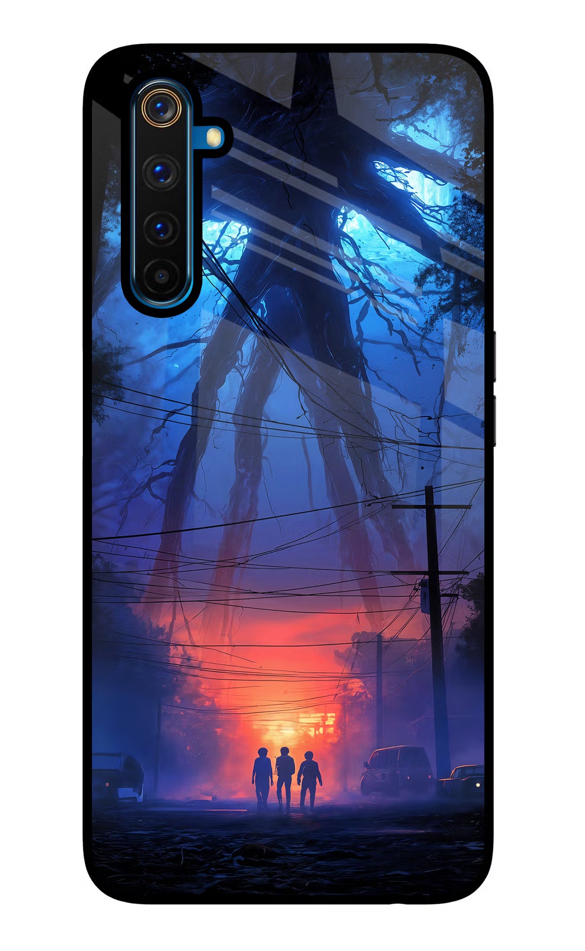 Ordinary Things Shadow Realme 6 Pro Glass Case Back Cover by Casekaro