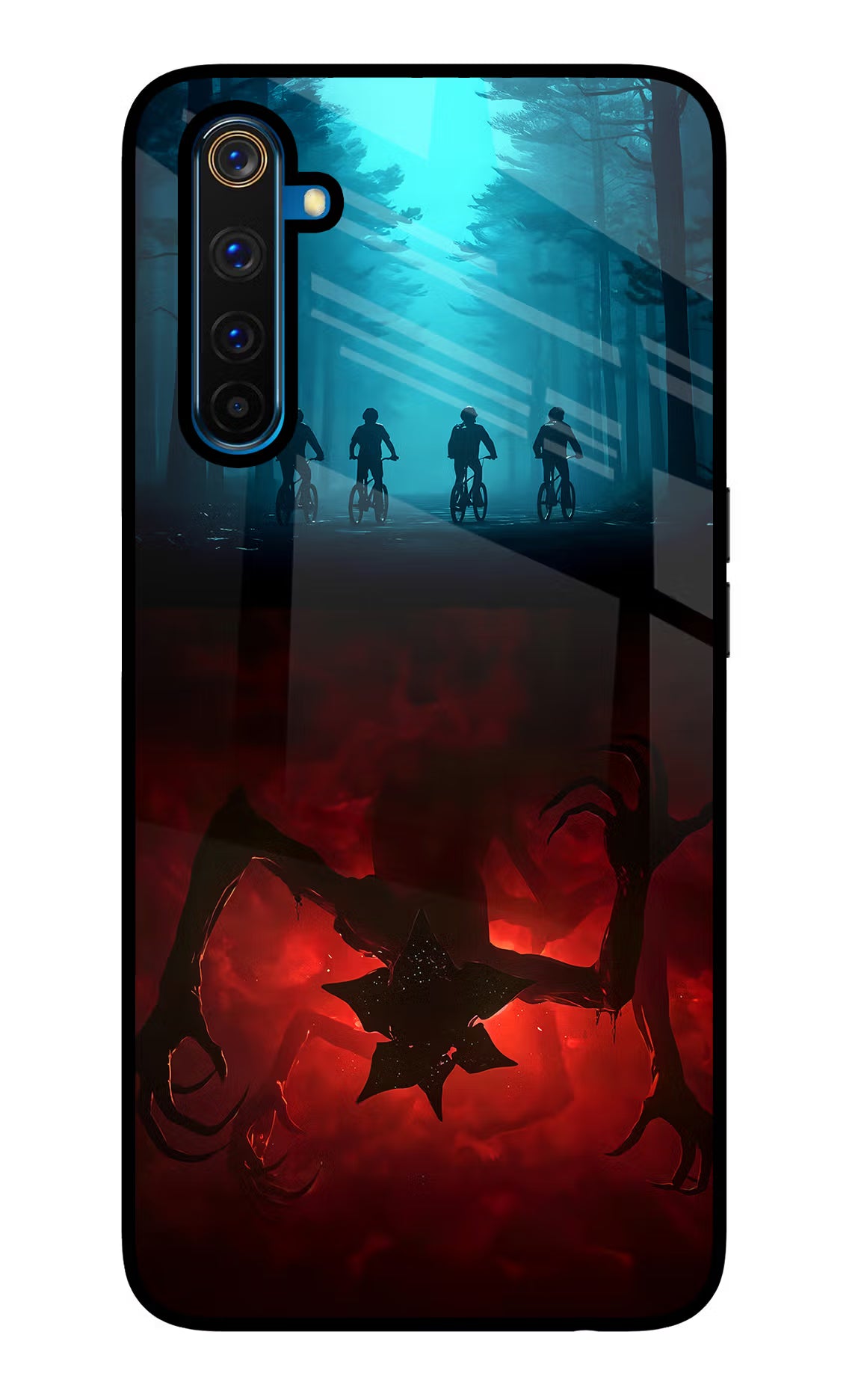 Ordinary Things Downside Up Realme 6 Pro Glass Case Back Cover by Casekaro