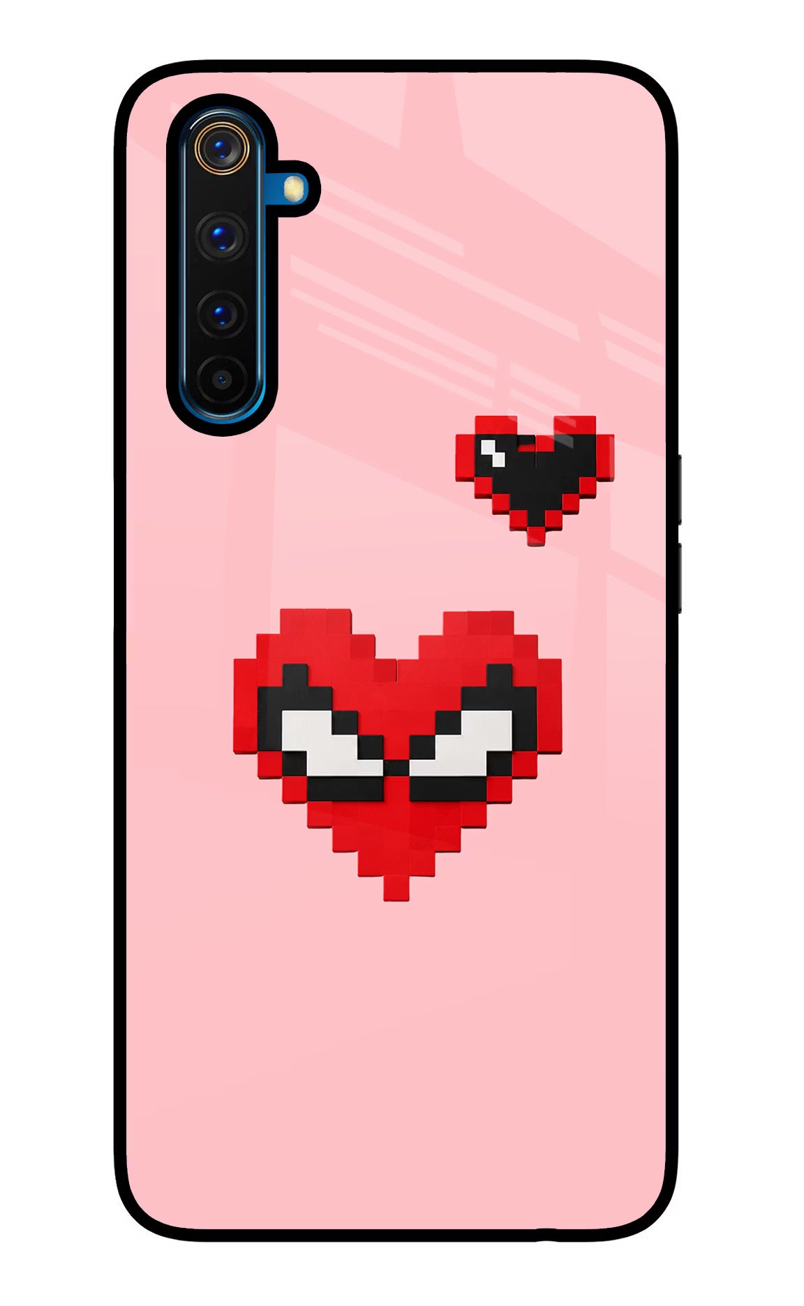 Gwen Heart Realme 6 Pro Glass Case
