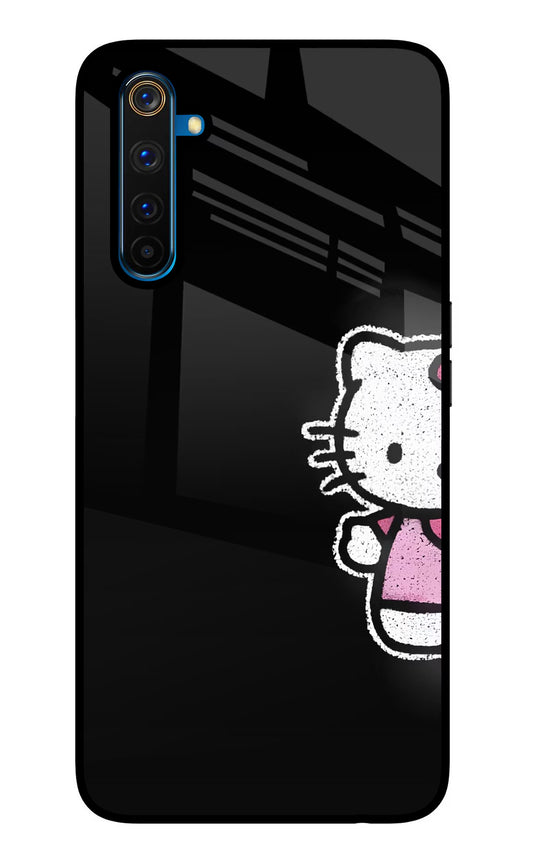 Kitty Charm Realme 6 Pro Glass Case