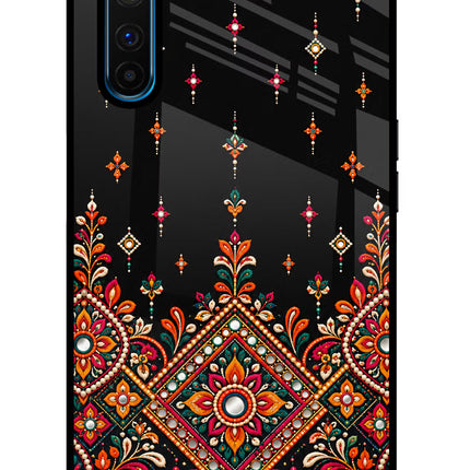 Noir Mehfil Realme 6 Pro Glass Case