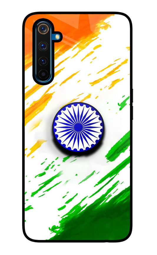 Indian Flag Ashoka Chakra Realme 6 Pro Glass Case