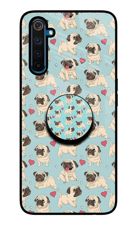 Pug Dog Realme 6 Pro Glass Case