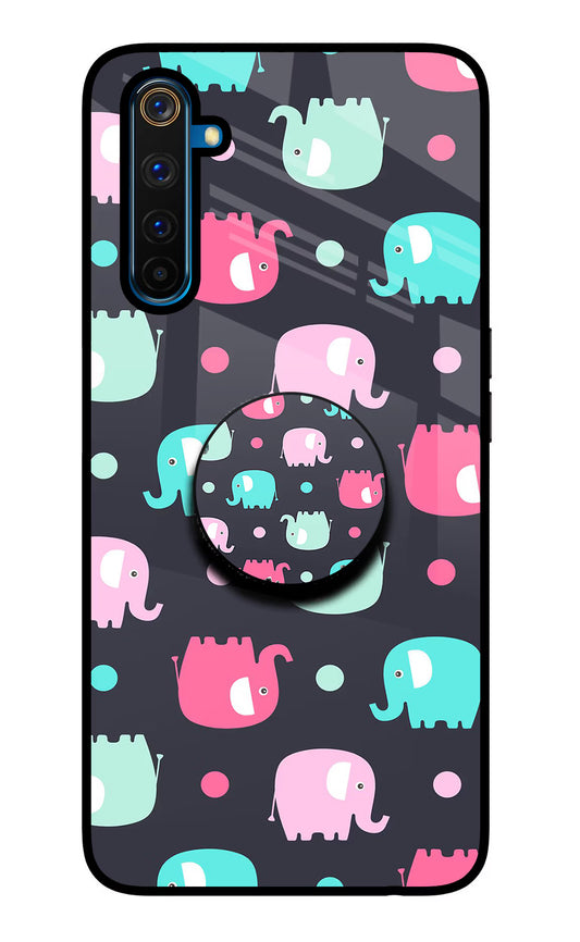 Baby Elephants Realme 6 Pro Glass Case