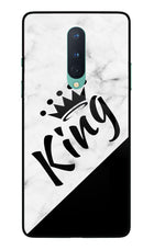 King Oneplus 8 Glass Case Back Cover by Casekaro