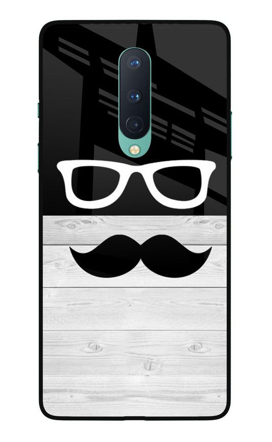 Mustache Oneplus 8 Glass Case