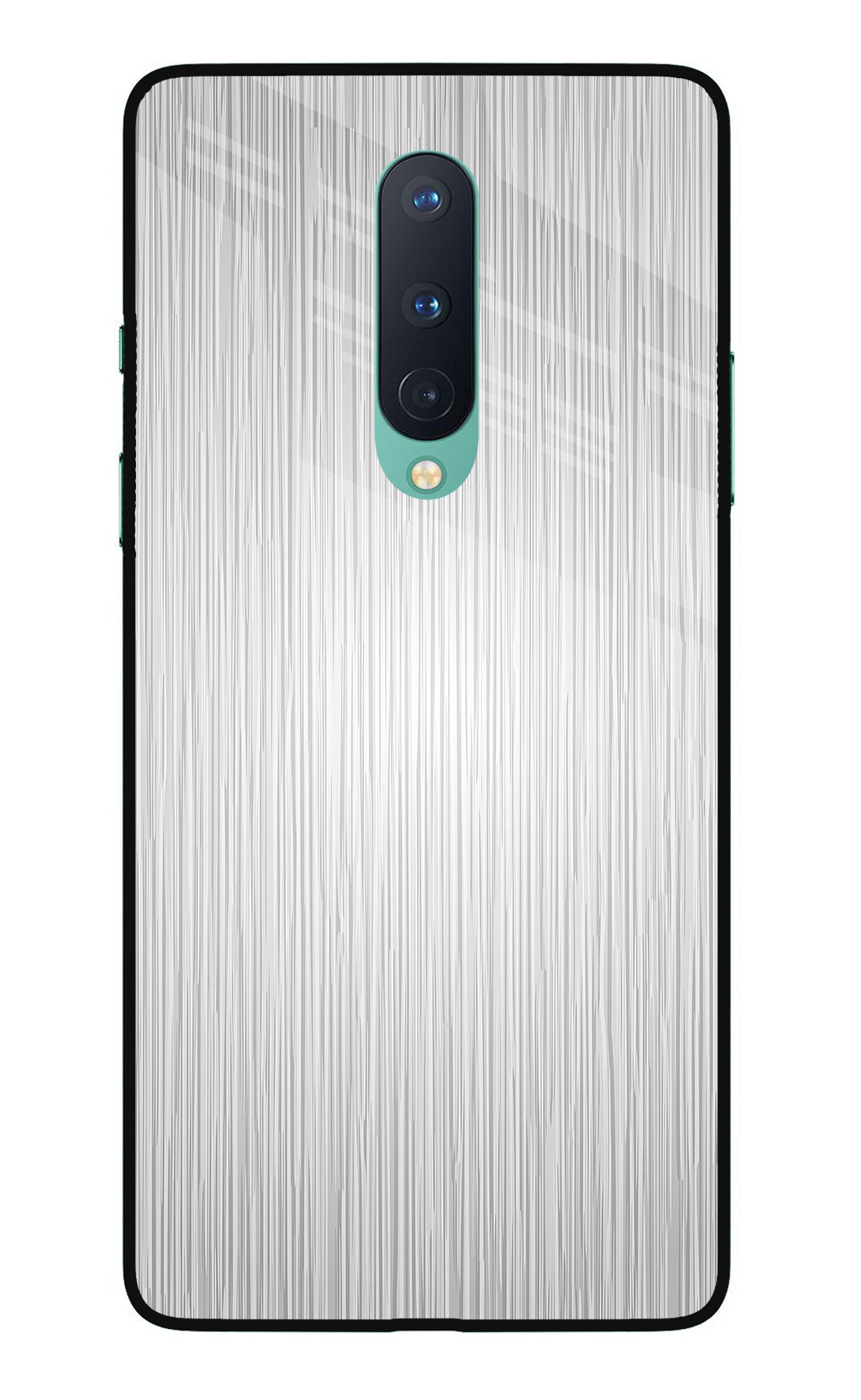 Wooden Grey Texture Oneplus 8 Glass Case