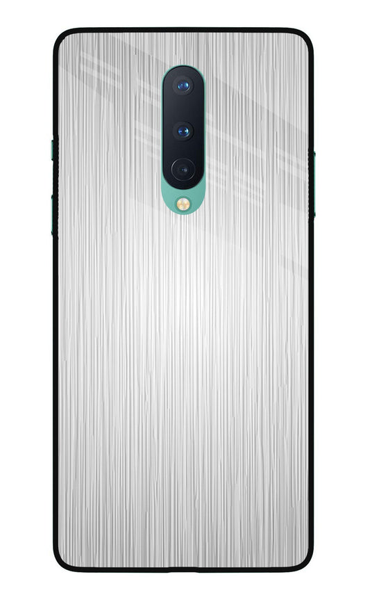 Wooden Grey Texture Oneplus 8 Glass Case