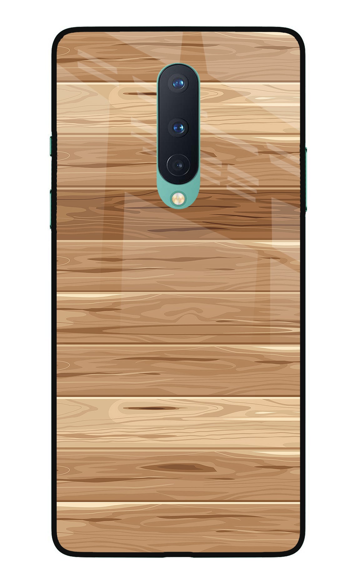 Wooden Vector Oneplus 8 Back Cover