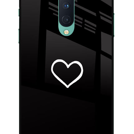 Heart Oneplus 8 Glass Case