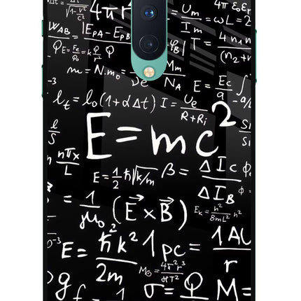 Physics Formula Oneplus 8 Glass Case