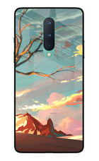Scenery Oneplus 8 Glass Case