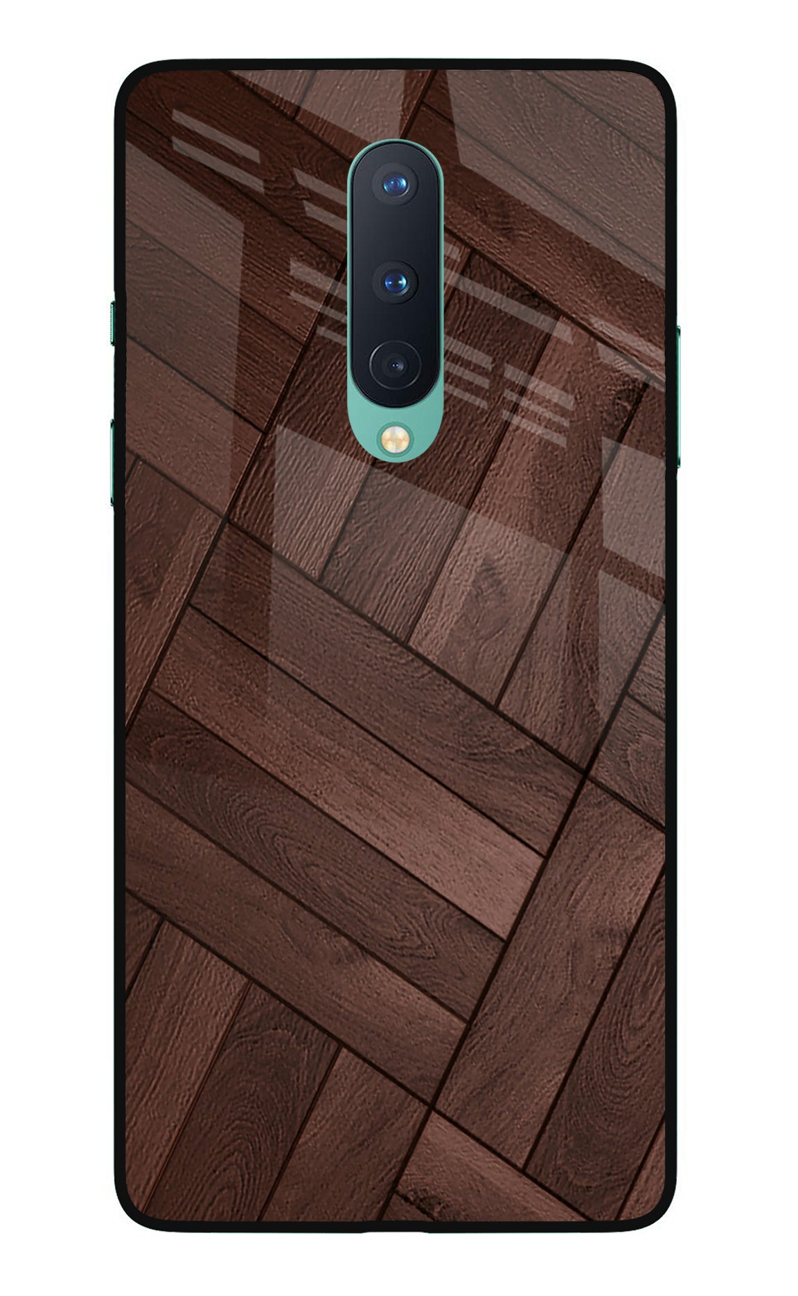 Wooden Texture Design Oneplus 8 Back Cover