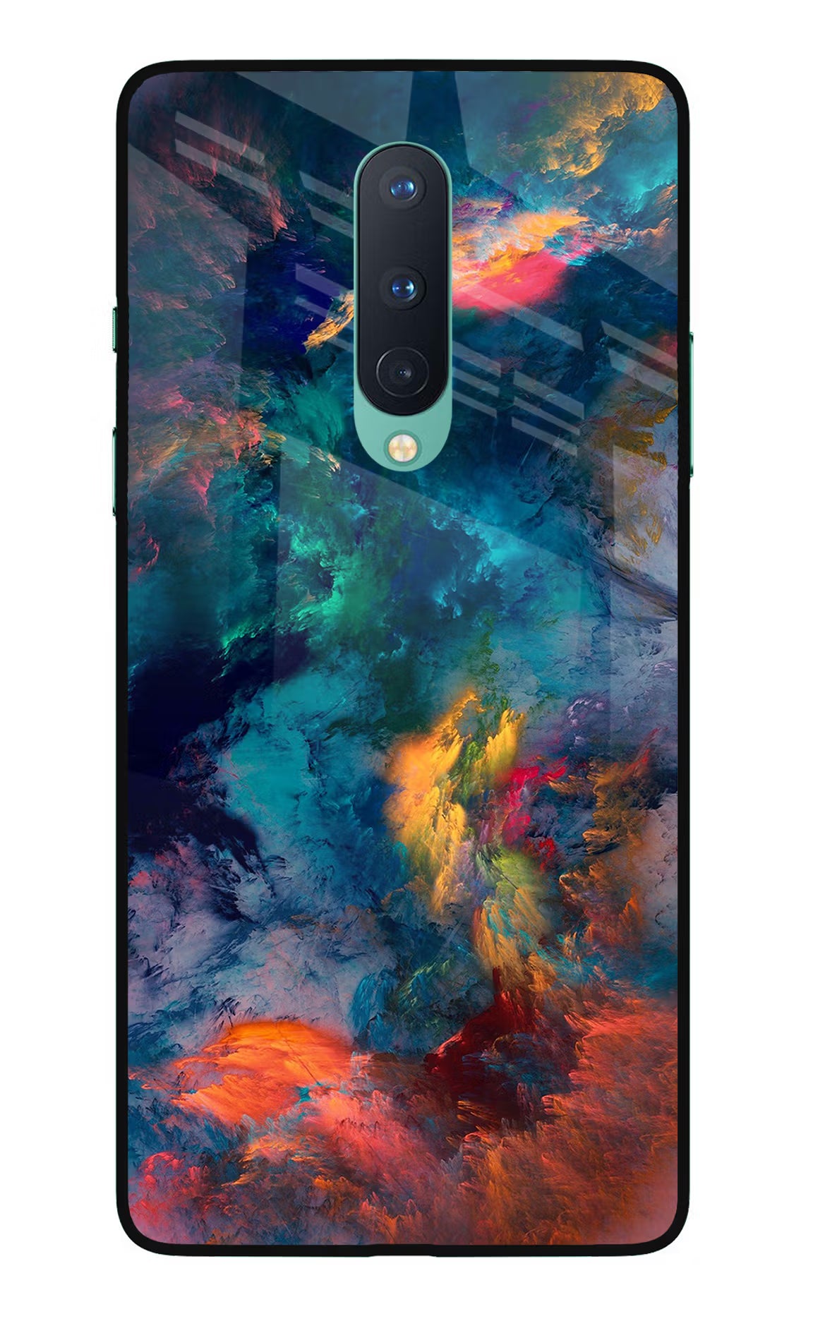 Artwork Paint Oneplus 8 Glass Case Back Cover by Casekaro