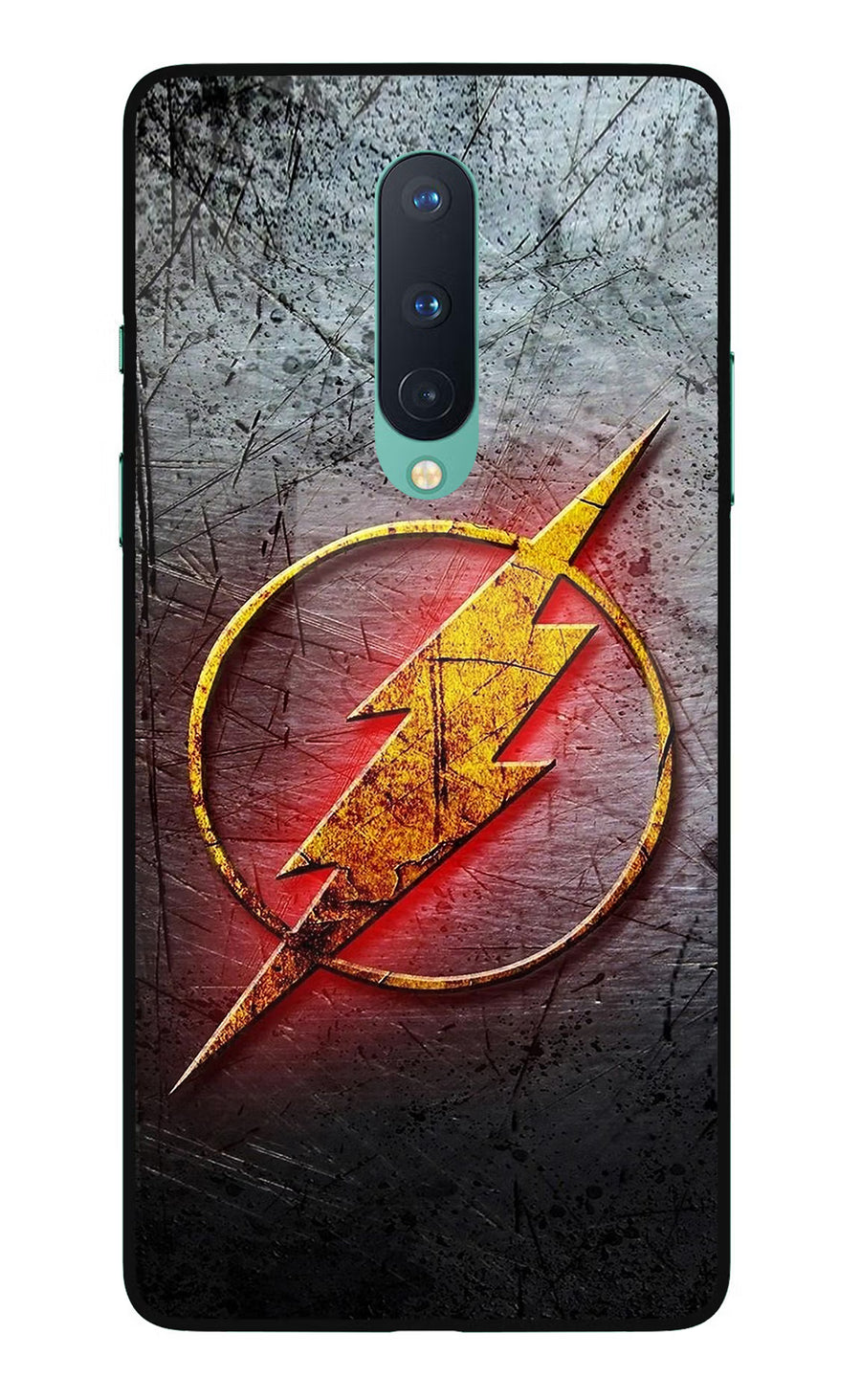 Flash Oneplus 8 Back Cover, Glass case