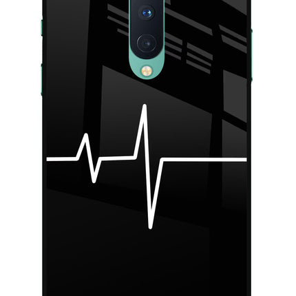 Heart Beats Oneplus 8 Glass Case