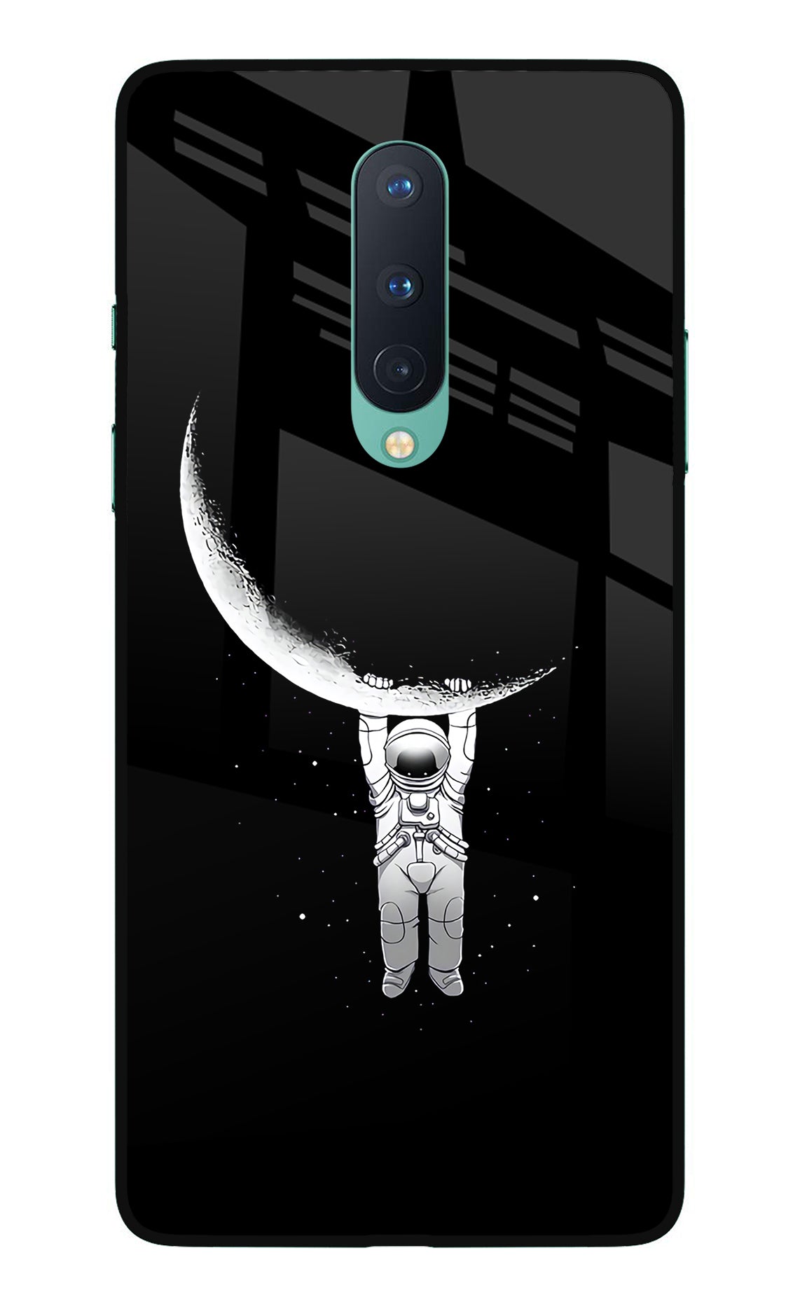 Moon Space Oneplus 8 Glass Case