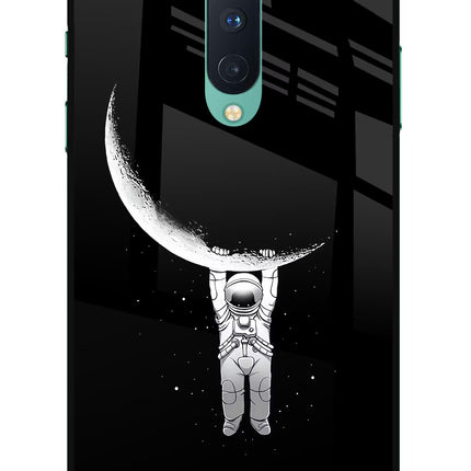 Moon Space Oneplus 8 Glass Case