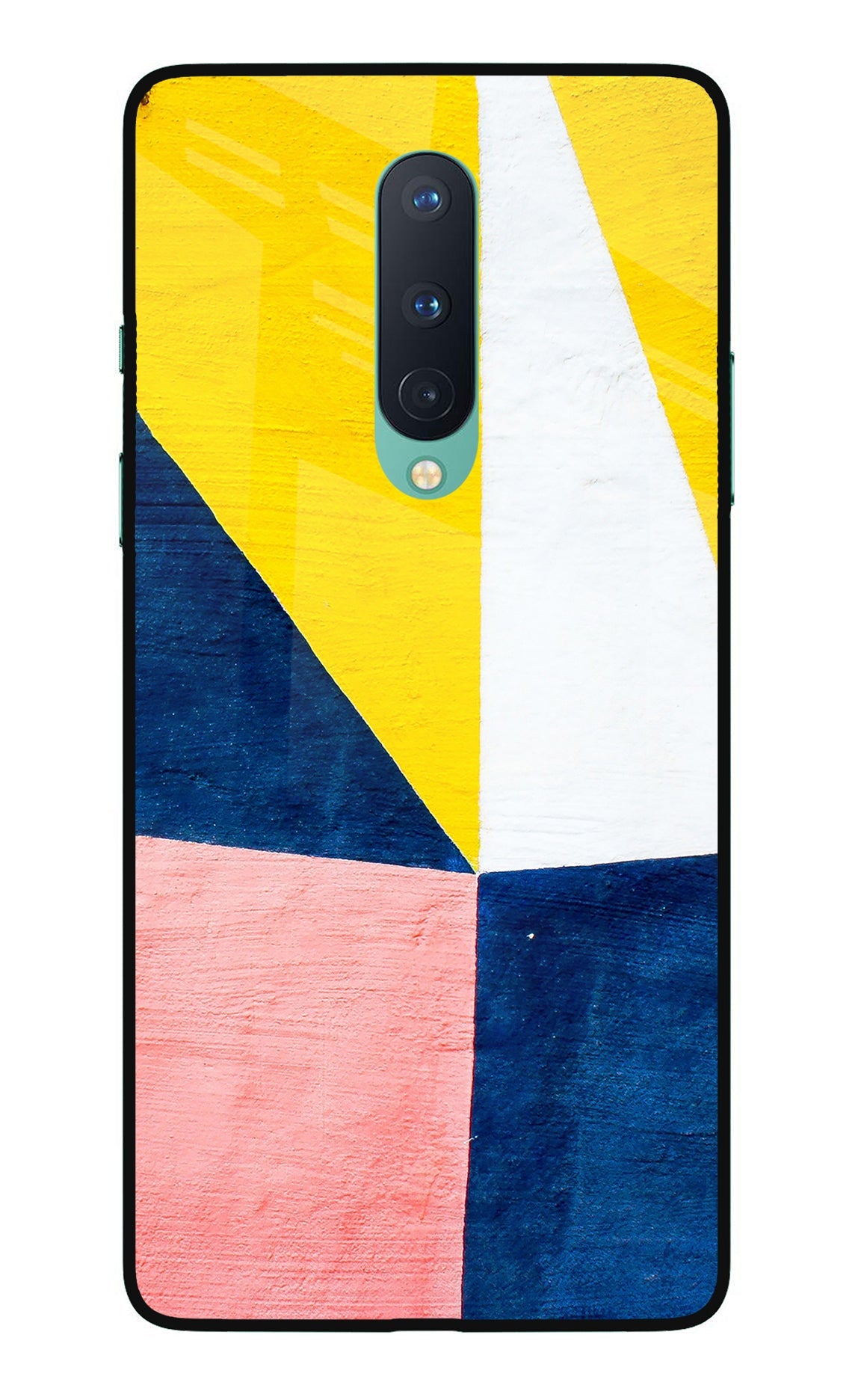 Colourful Art Oneplus 8 Glass Case