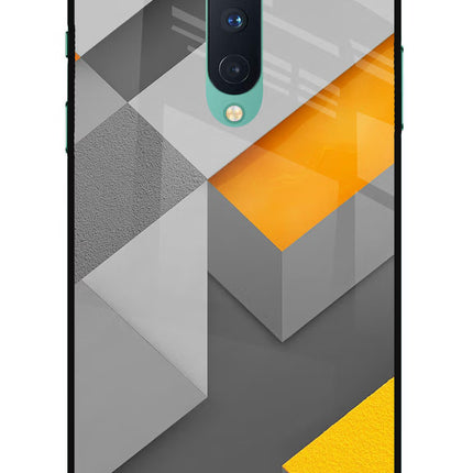 Abstract Oneplus 8 Glass Case