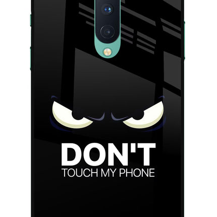 Don'T Touch My Phone Oneplus 8 Glass Case