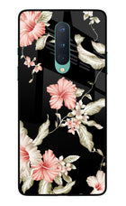 Flowers Oneplus 8 Glass Case