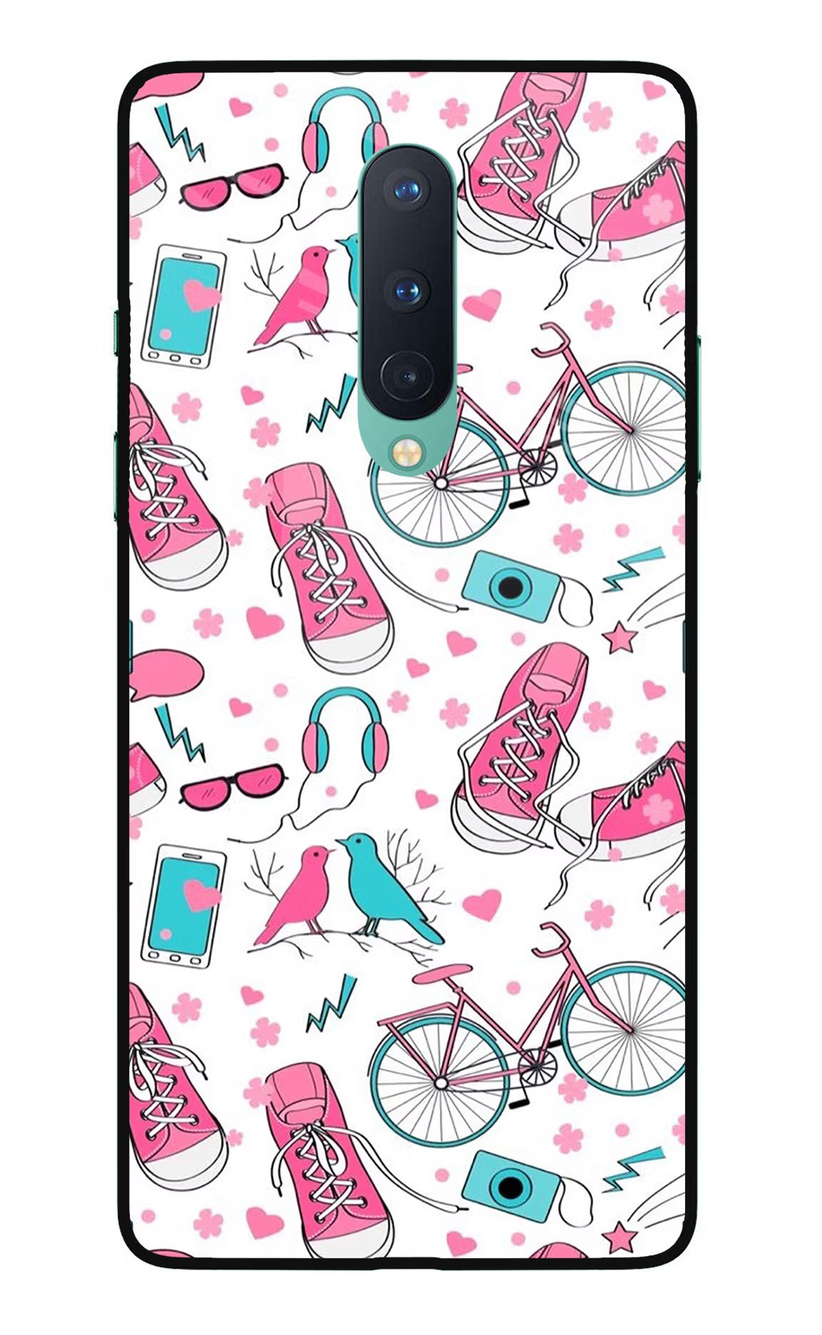 Artwork Oneplus 8 Glass Case