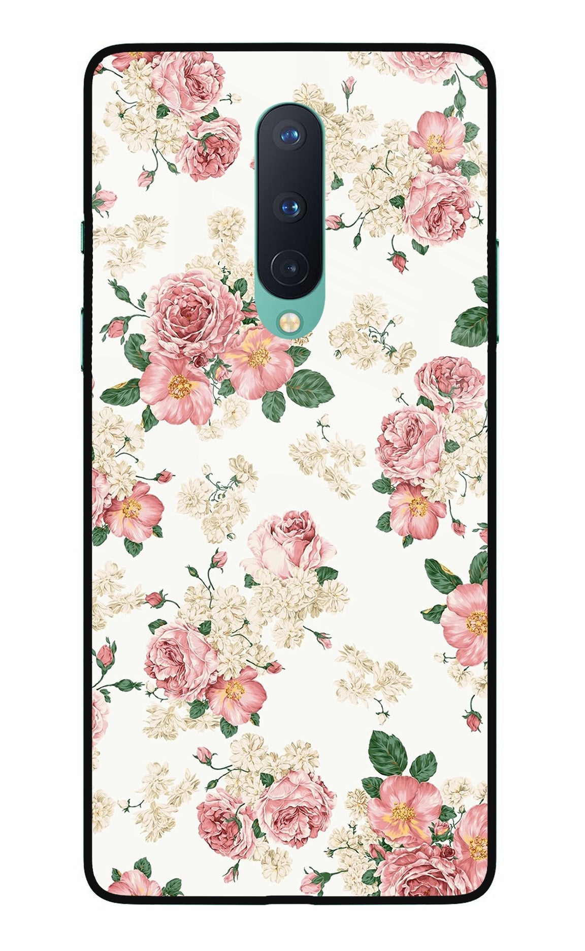 Flowers Oneplus 8 Back Cover