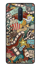 Cinema Abstract Oneplus 8 Glass Case