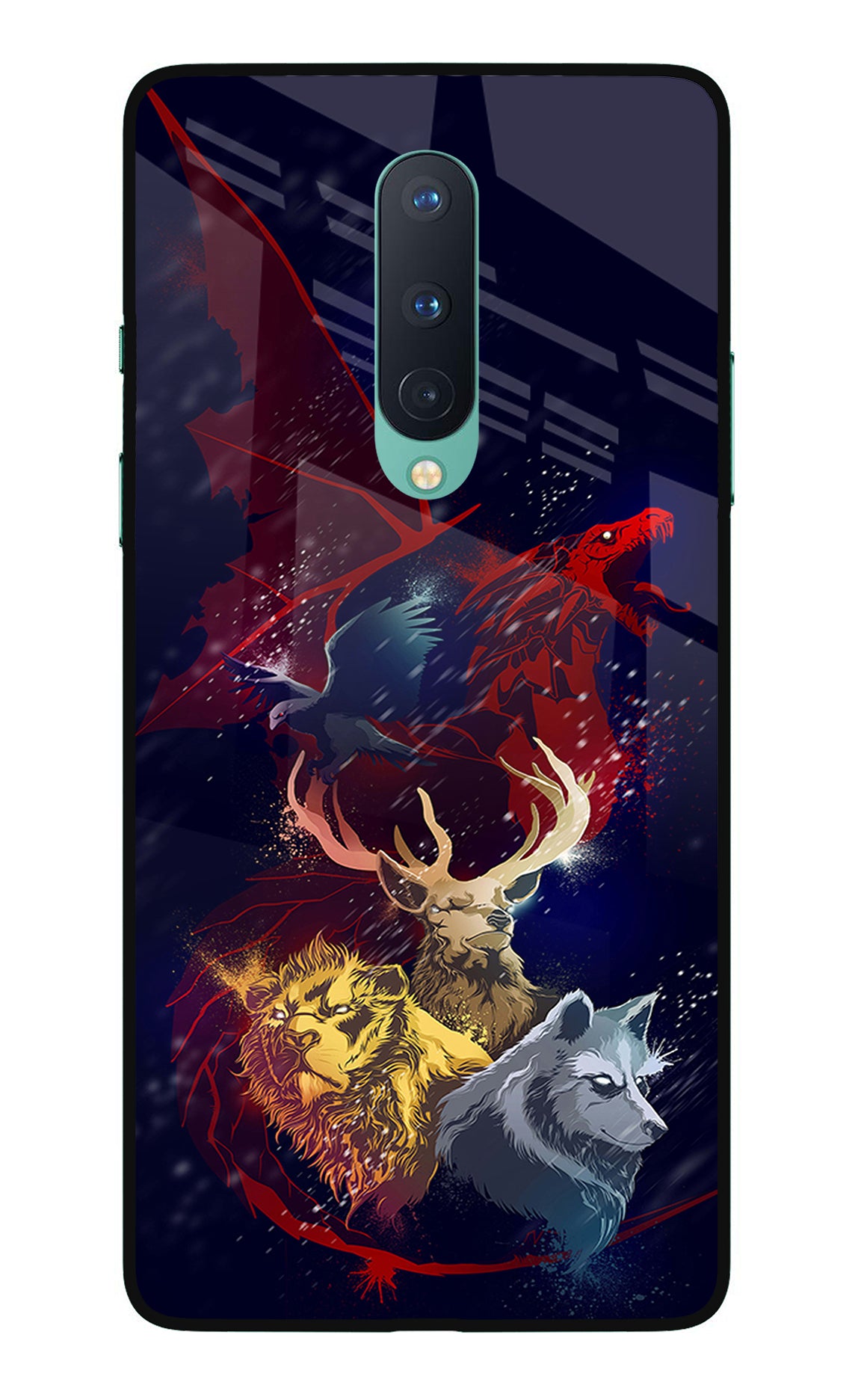 Game Of Thrones Oneplus 8 Back Cover