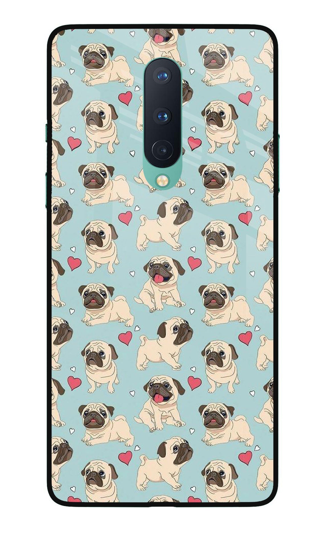 Pug Dog Oneplus 8 Back Cover