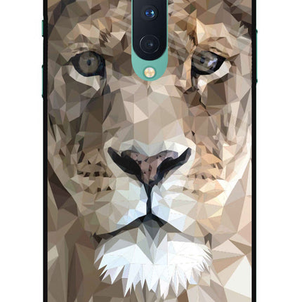 Lion Art Oneplus 8 Glass Case