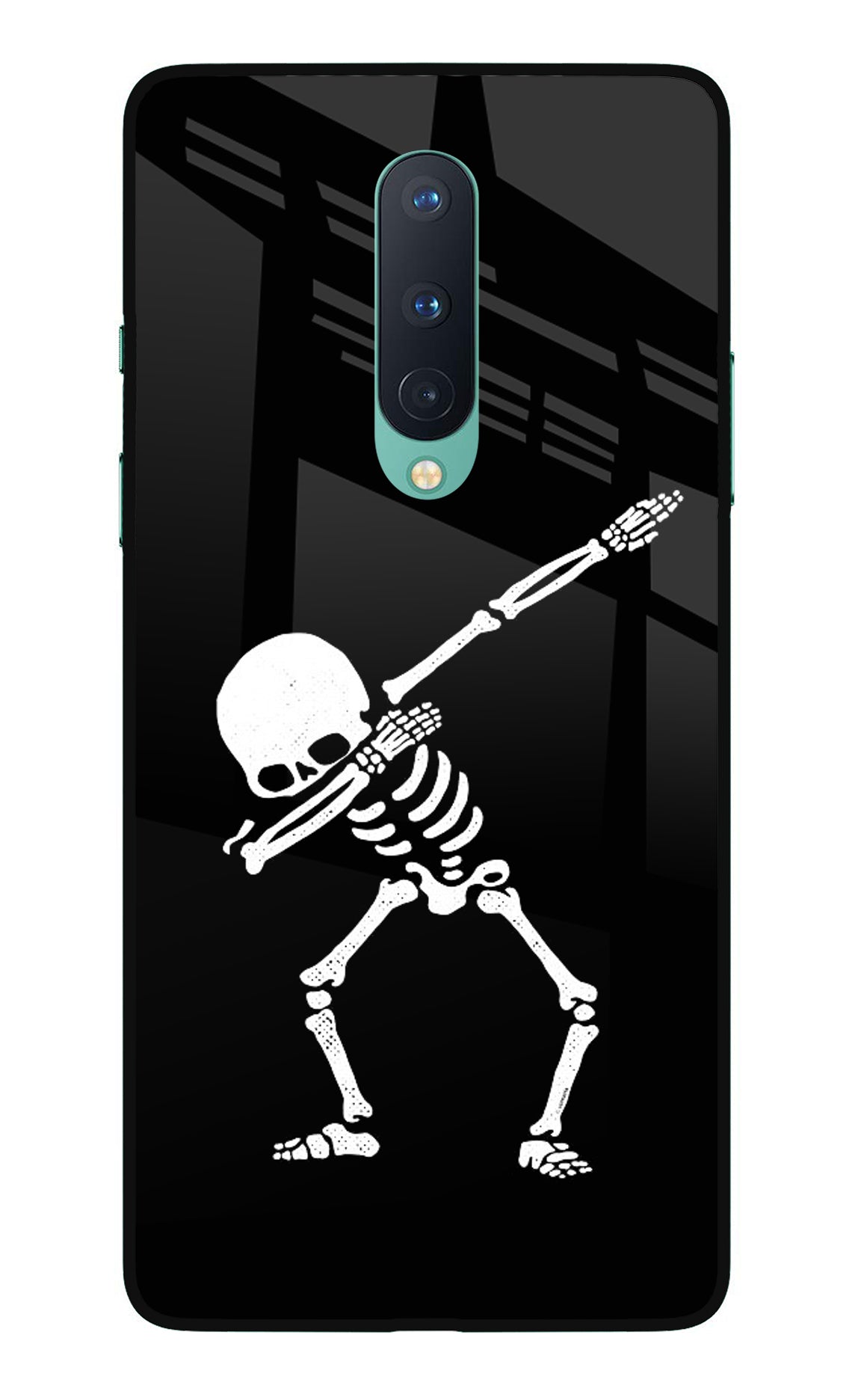 Dabbing Skeleton Art Oneplus 8 Back Cover