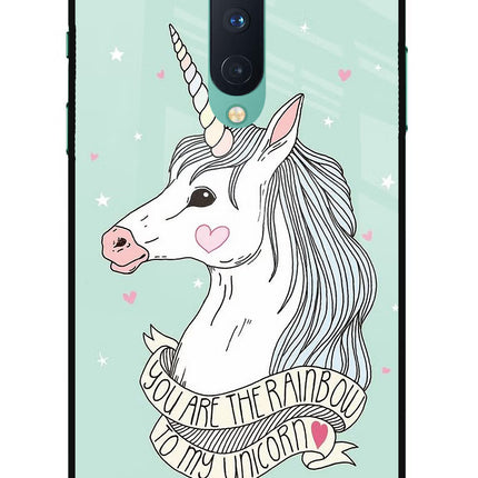 Unicorn Wallpaper Oneplus 8 Glass Case