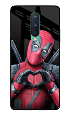 Deadpool Oneplus 8 Glass Case Back Cover by Casekaro